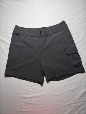Willits Women's Gray Nylon Spandex Shorts Size 6